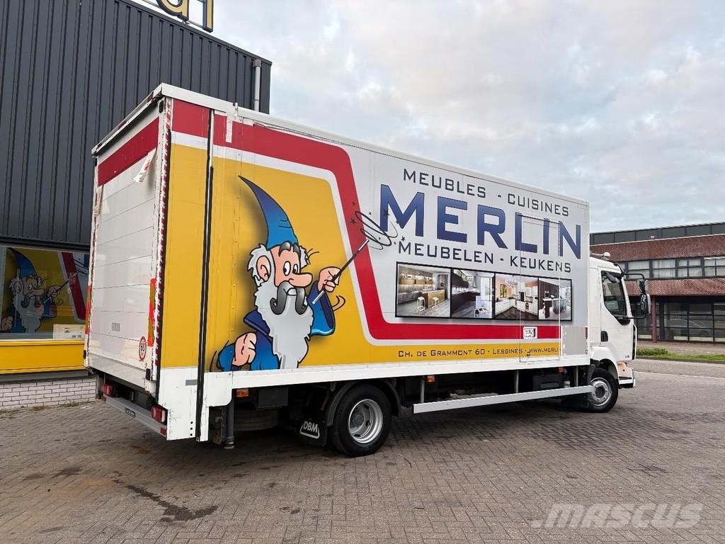 Renault Midlum 220 DXI + MOVE LIFT 1500kg + MANUAL + EURO Bakwagens met gesloten opbouw