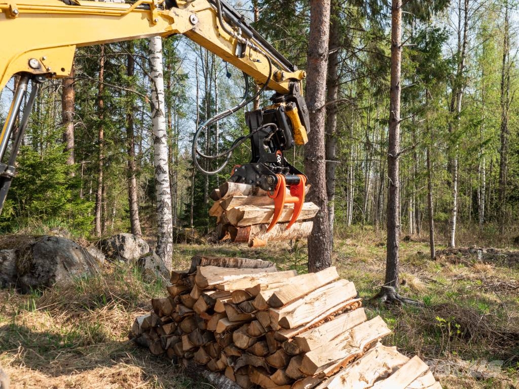 KX-Treeshears varaston loput kourat, hinnat alkaen Griplastare och kranar