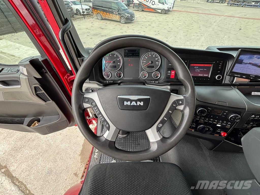 MAN TGS 28.480 6x4*4 BOX L=5076 mm شاحنات قلابة