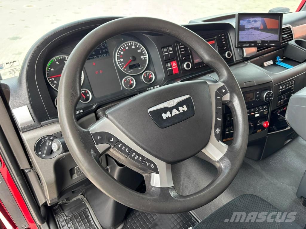 MAN TGS 28.480 6x4*4 BOX L=5076 mm شاحنات قلابة