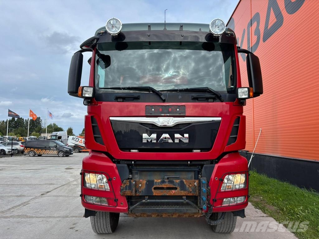 MAN TGS 28.480 6x4*4 BOX L=5076 mm شاحنات قلابة