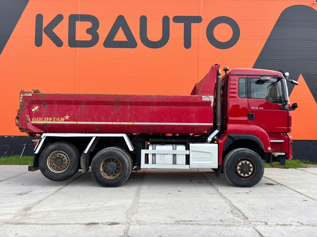 MAN TGS 28.480 6x4*4 BOX L=5076 mm شاحنات قلابة