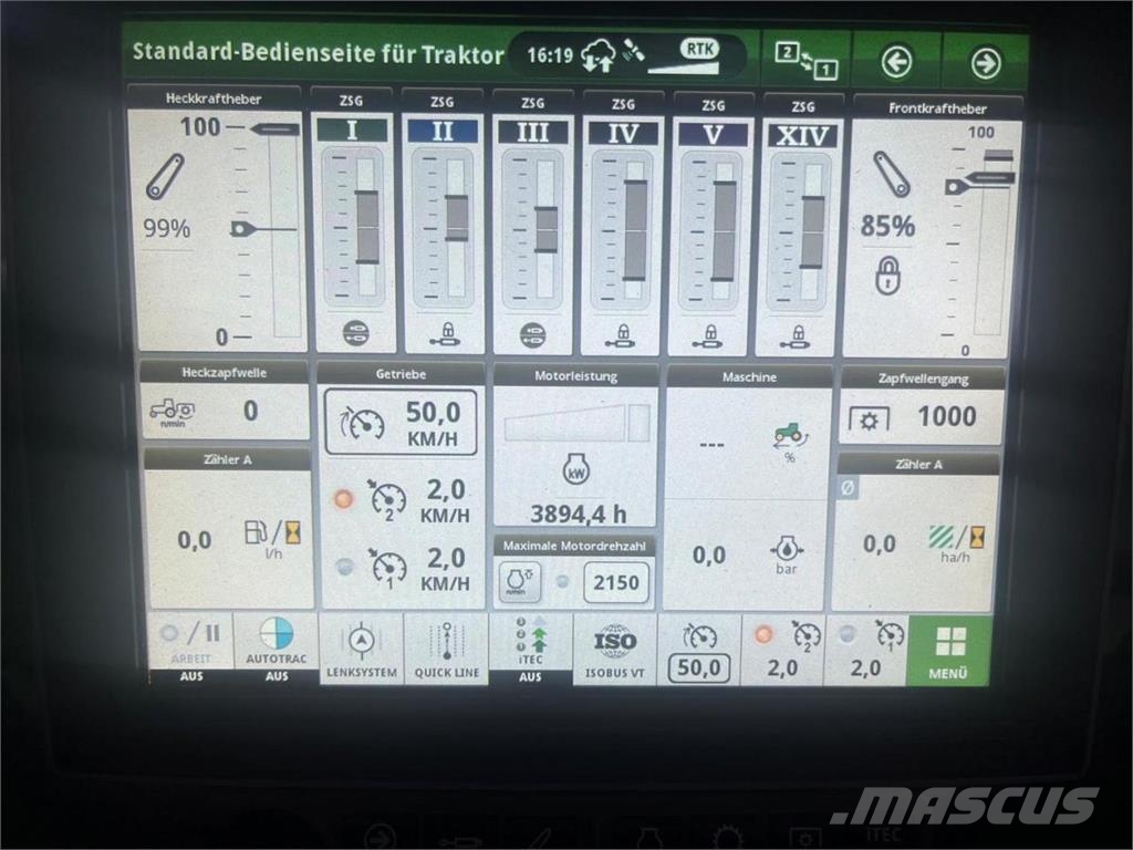 John Deere 7R 350 - Command PRO Трактора