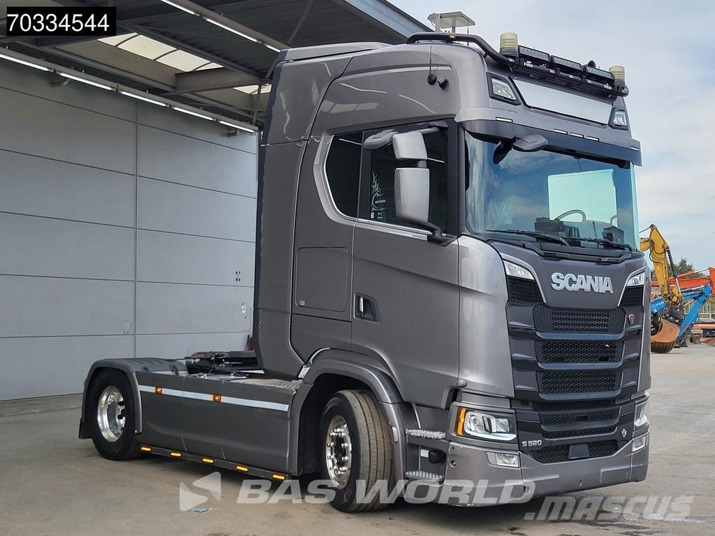 Scania S520 S 4X2 V8 Retarder Full-Air 2x Tanks Standklim 트랙터 유닛