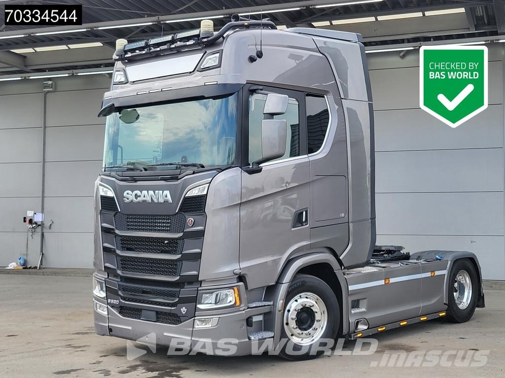 Scania S520 S 4X2 V8 Retarder Full-Air 2x Tanks Standklim 트랙터 유닛