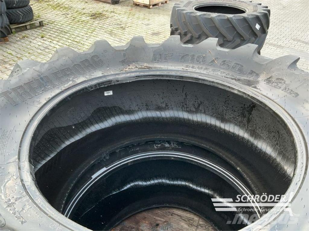 Trelleborg VF 600/60 R30 + VF 710/60 R42 Gume, točkovi i felne