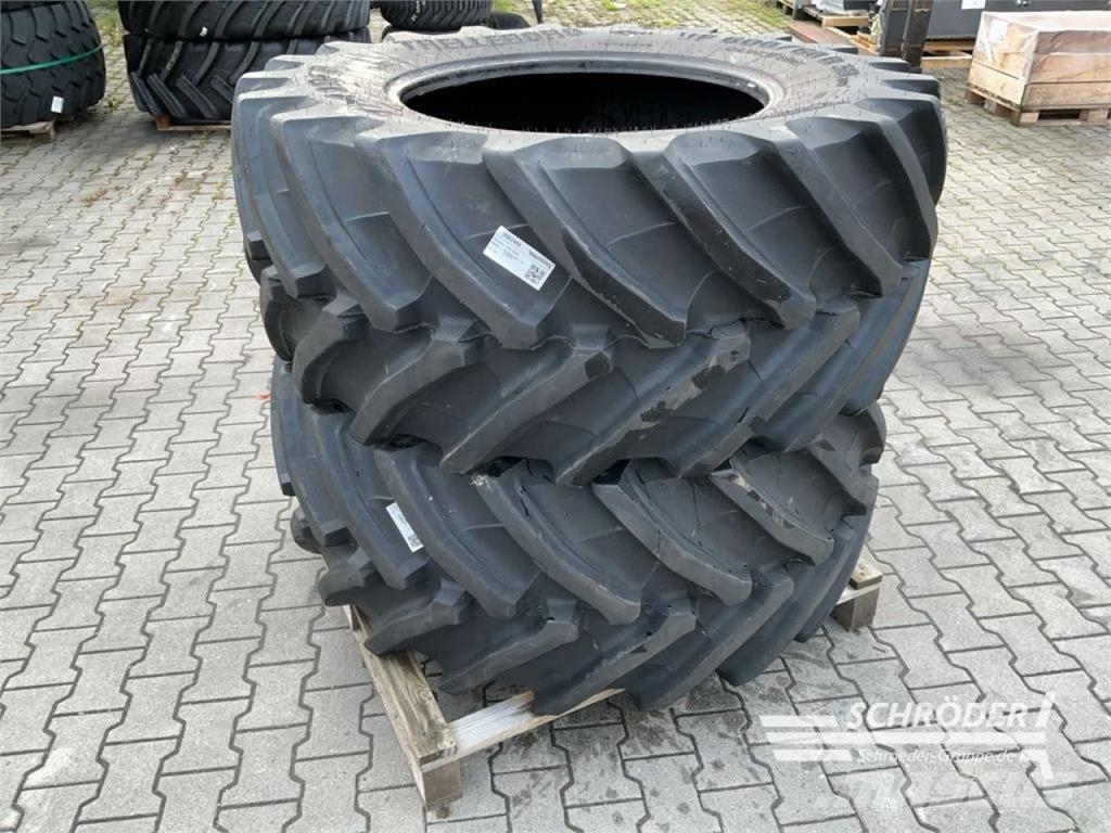 Trelleborg VF 600/60 R30 + VF 710/60 R42 Gume, točkovi i felne