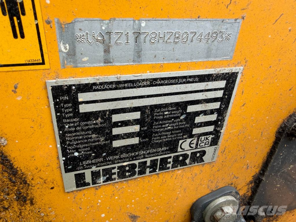 Liebherr T 509 Tekerlekli yükleyiciler