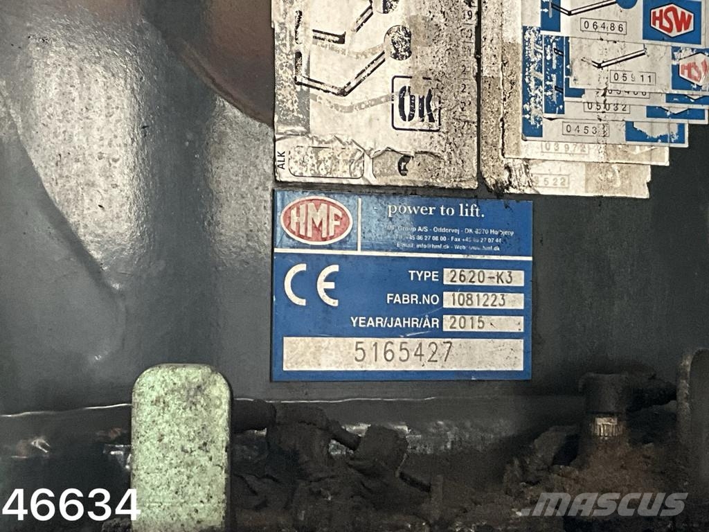 MAN TGS 35.460 8x4 Euro 6 HMF 26 Tonmeter laadkraan Самоскиди