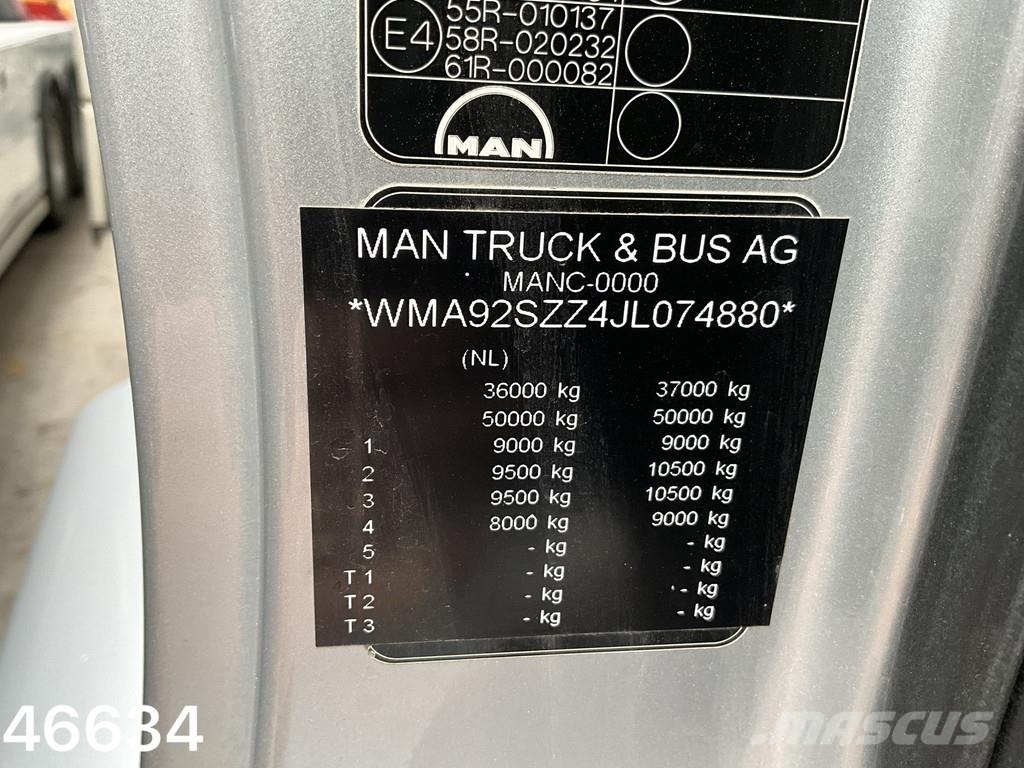 MAN TGS 35.460 8x4 Euro 6 HMF 26 Tonmeter laadkraan Camion ribaltabili