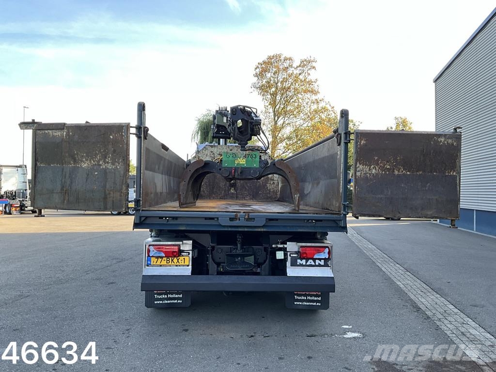MAN TGS 35.460 8x4 Euro 6 HMF 26 Tonmeter laadkraan Camion ribaltabili