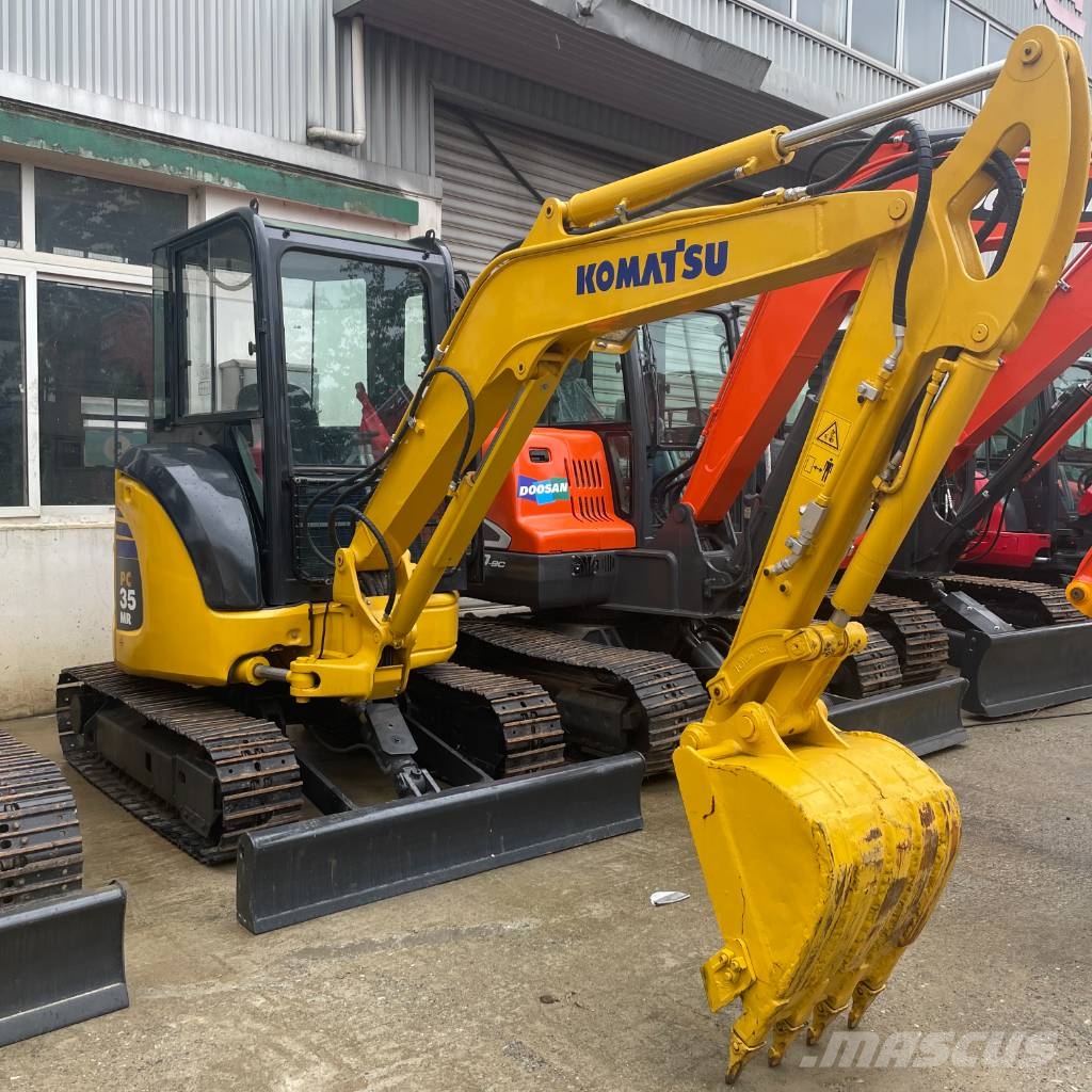 Komatsu PC 35 MR Mini bagri <7t