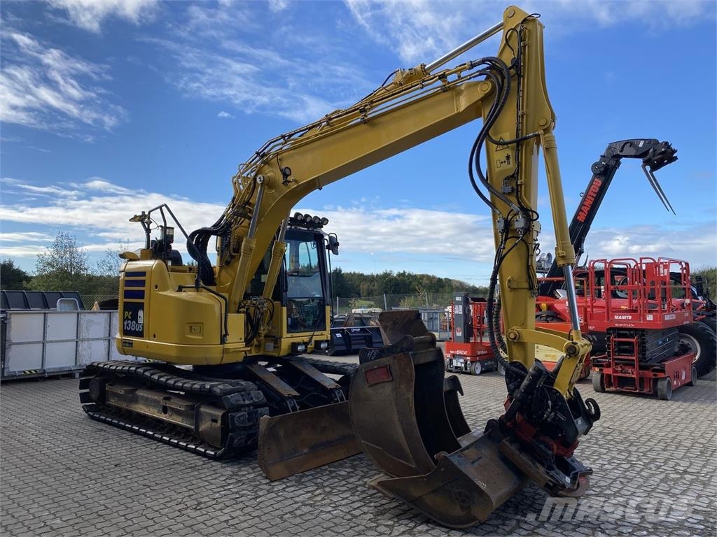 Komatsu PC138US-11 Gravemaskiner på larvebånd