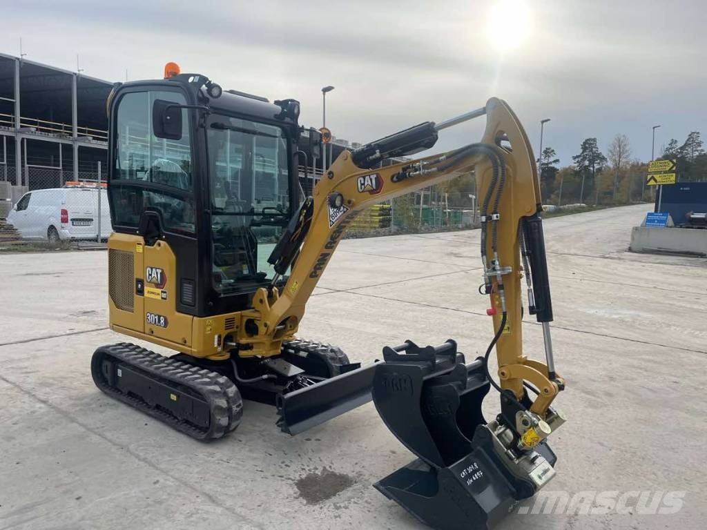 CAT 301.8 Uthyres/For Rental ミニ油圧ショベル 7t以下（ミニユンボ・ミニディガー）