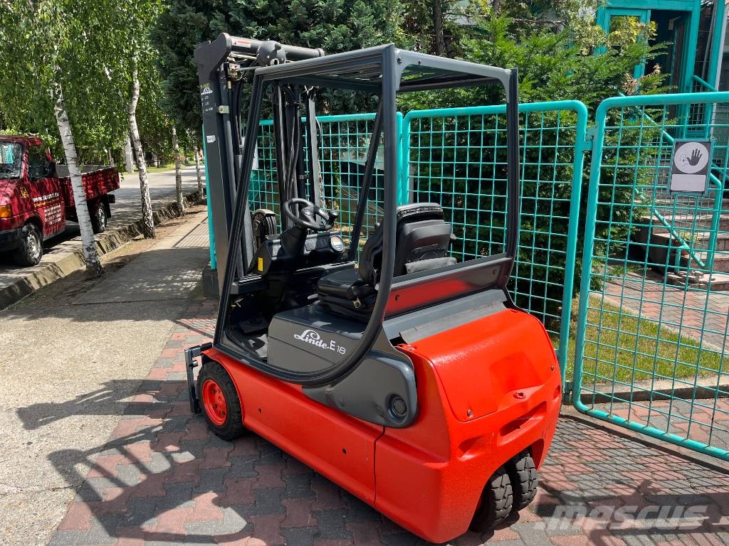 Linde E18C /335/ V-3327 ONLY FOR EXPORT OB Electric forklifts