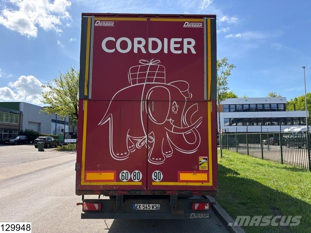 Mercedes-Benz Actros 2548 6x2, EURO 6, Lift roof, Combi Тентованные грузовики