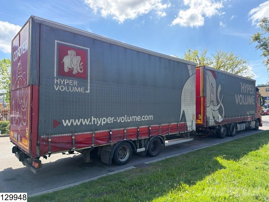Mercedes-Benz Actros 2548 6x2, EURO 6, Lift roof, Combi Тентованные грузовики
