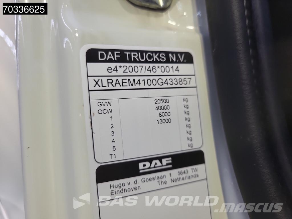 DAF CF 370 CF 4X2 19.5t NL-Truck APK 2000kg Ladebordwa Furgons