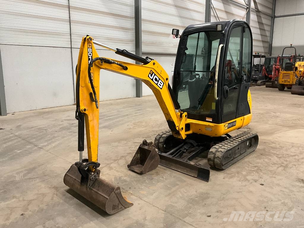 JCB 8018 حفارات صغيرة أقل من 7 طن (حفارات صغيرة)