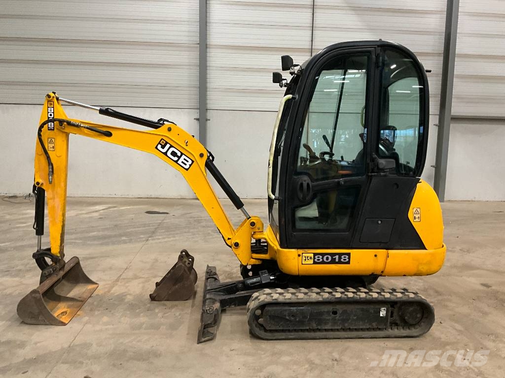 JCB 8018 حفارات صغيرة أقل من 7 طن (حفارات صغيرة)
