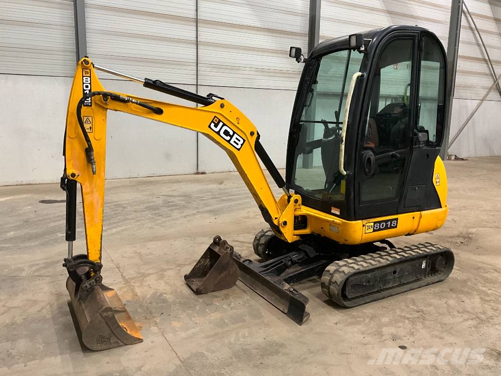 JCB 8018 حفارات صغيرة أقل من 7 طن (حفارات صغيرة)