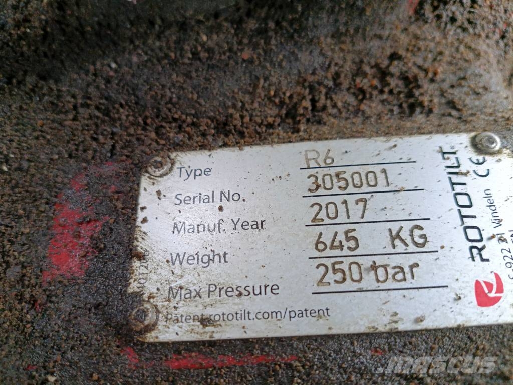 Rototilt R6 Wielgraafmachines