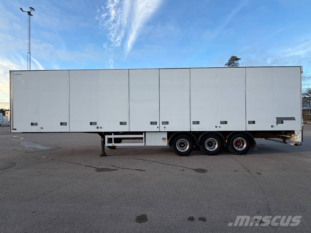 Bussbygg Skåptrailer, Öppningsbar sida, RWU700 نصف مقطورات ذات هيكل صندوقي
