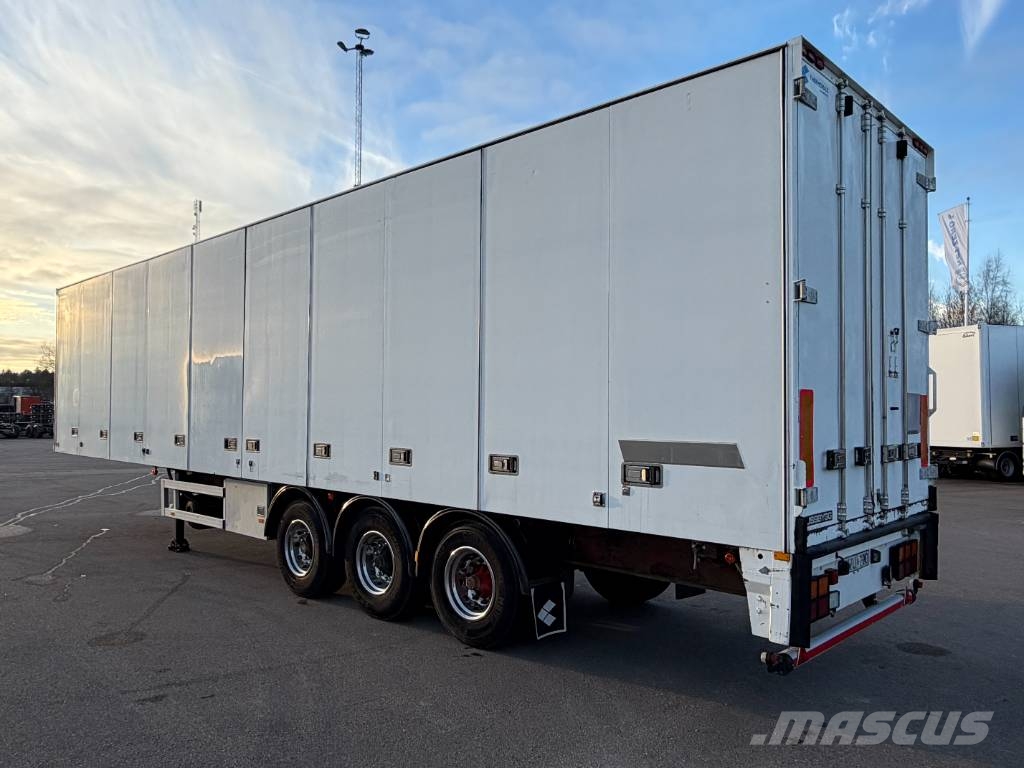 Bussbygg Skåptrailer, Öppningsbar sida, RWU700 نصف مقطورات ذات هيكل صندوقي