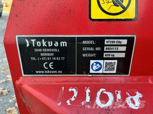 Tokvam VT280 City, 3-P Snøploger- og skjær