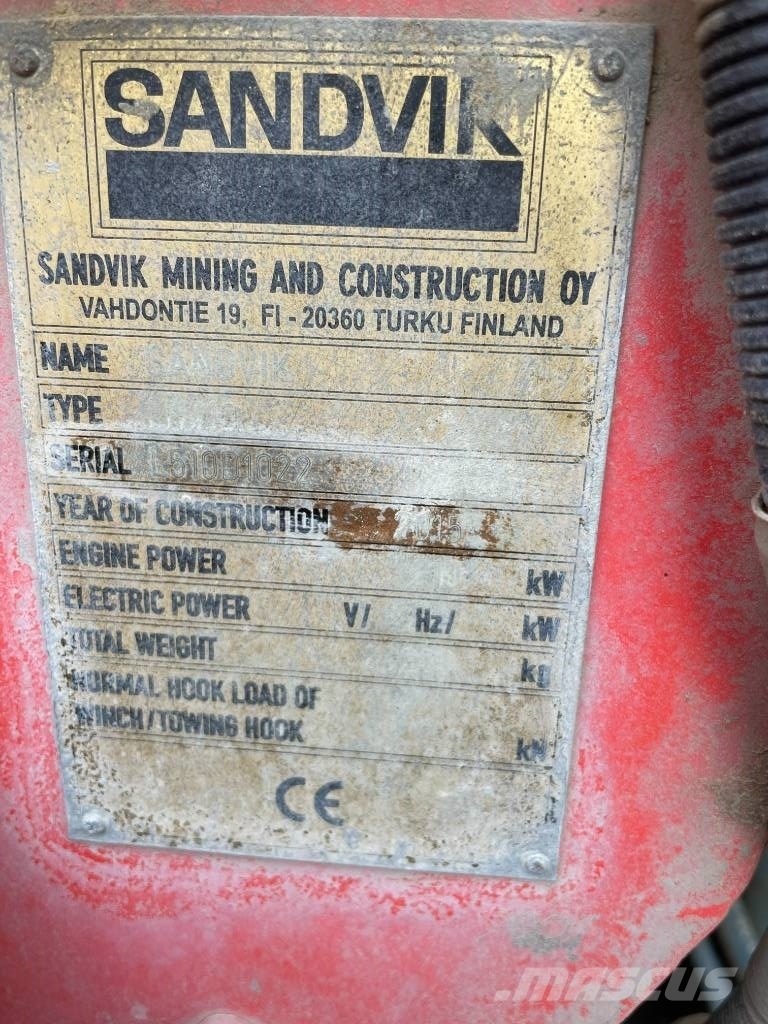 Sandvik LH 410 Caricatrici per miniera sotterranea