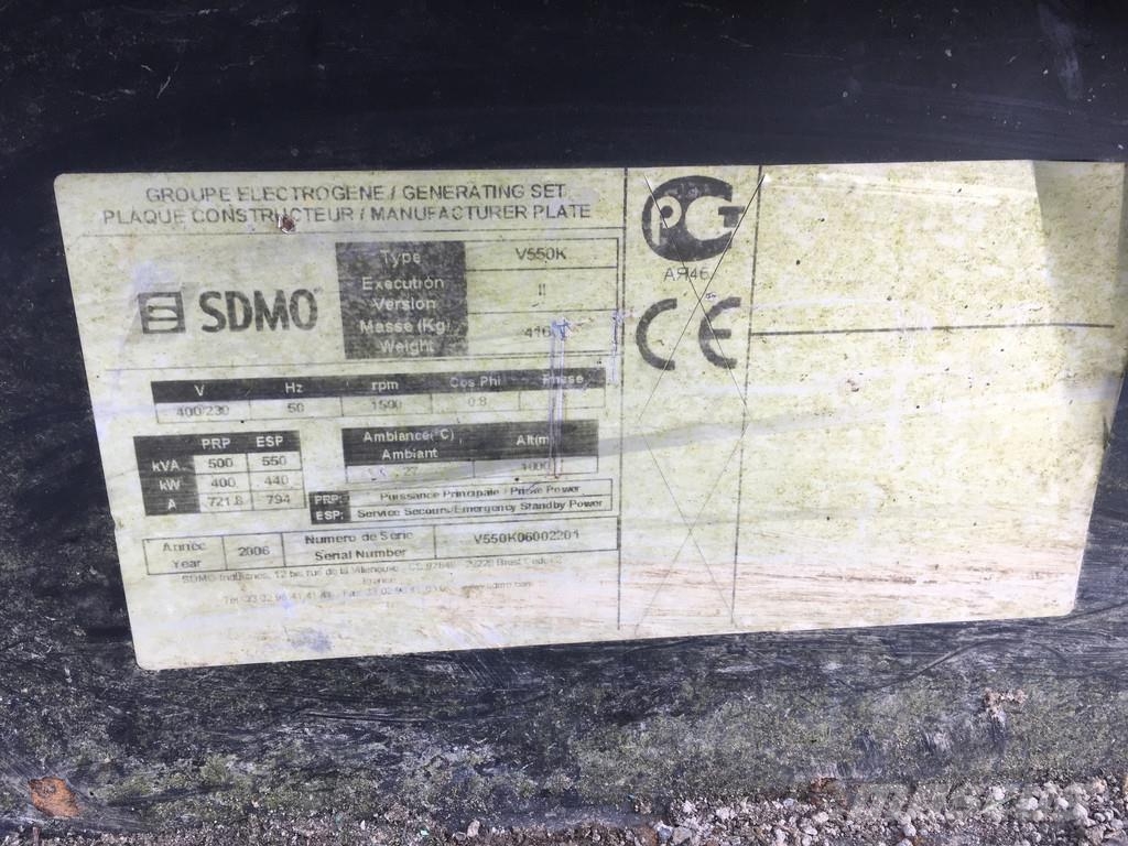 Volvo V550K GENERATOR 550KVA USED Dizel generatori
