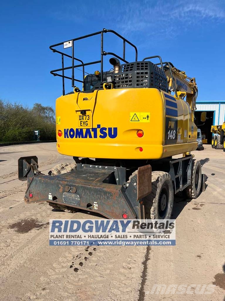 Komatsu PC 148 حفارات بعجل
