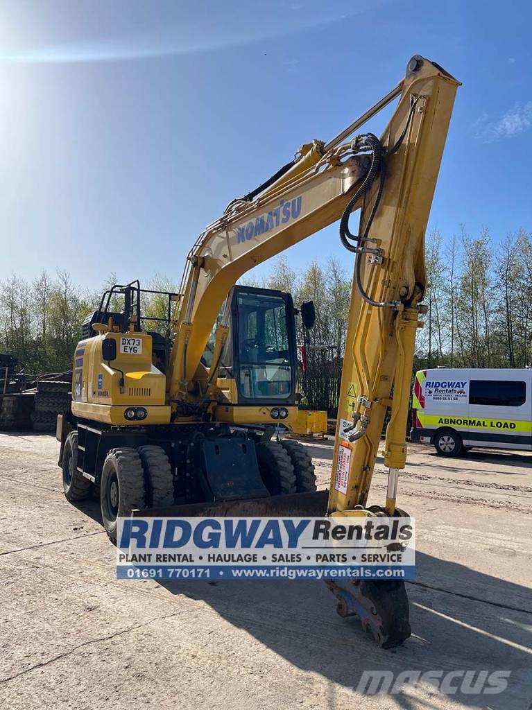 Komatsu PC 148 حفارات بعجل