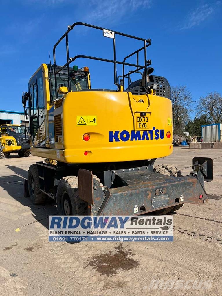 Komatsu PC 148 حفارات بعجل