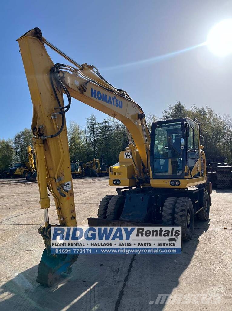 Komatsu PC 148 حفارات بعجل