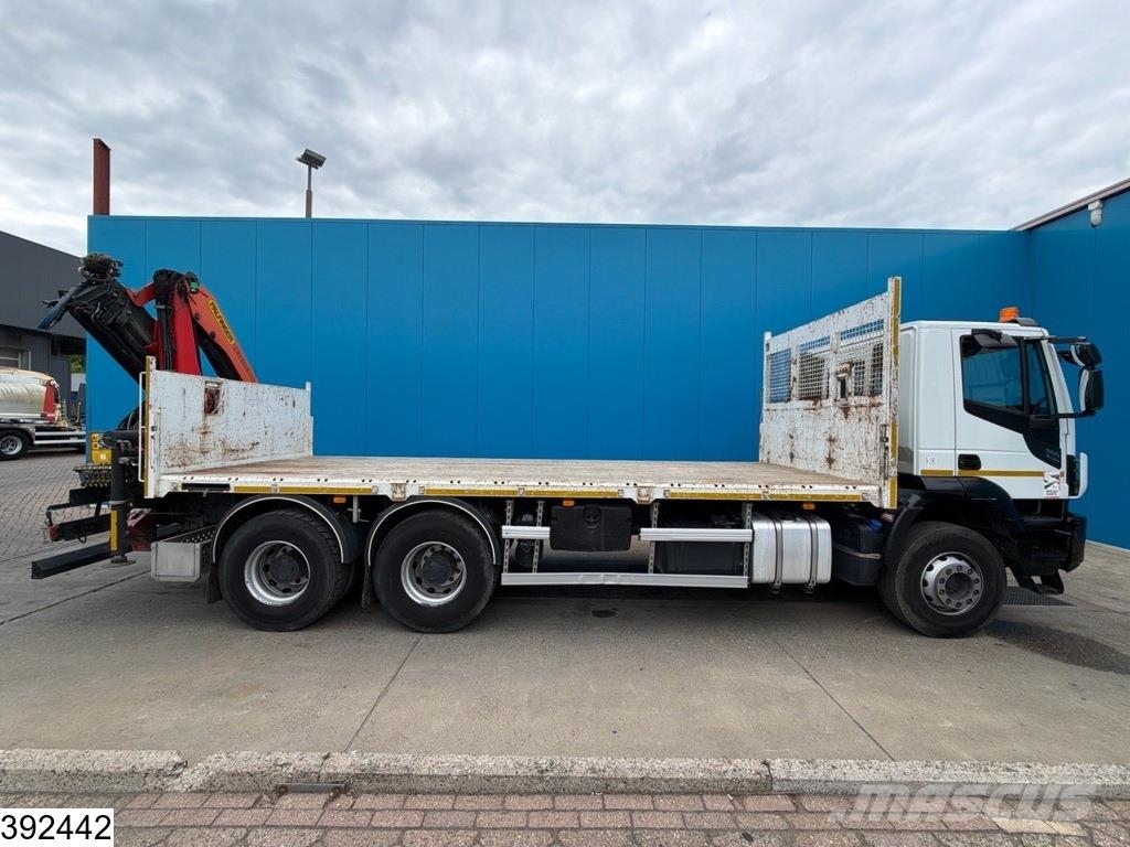 Iveco X-Way 360 6x4, EURO 6, Palfinger, Remote Camioane platforma/prelata