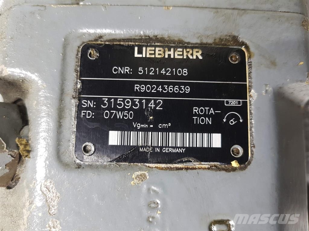 Liebherr 512142108 - R902436639 - Load sensing pump 液压