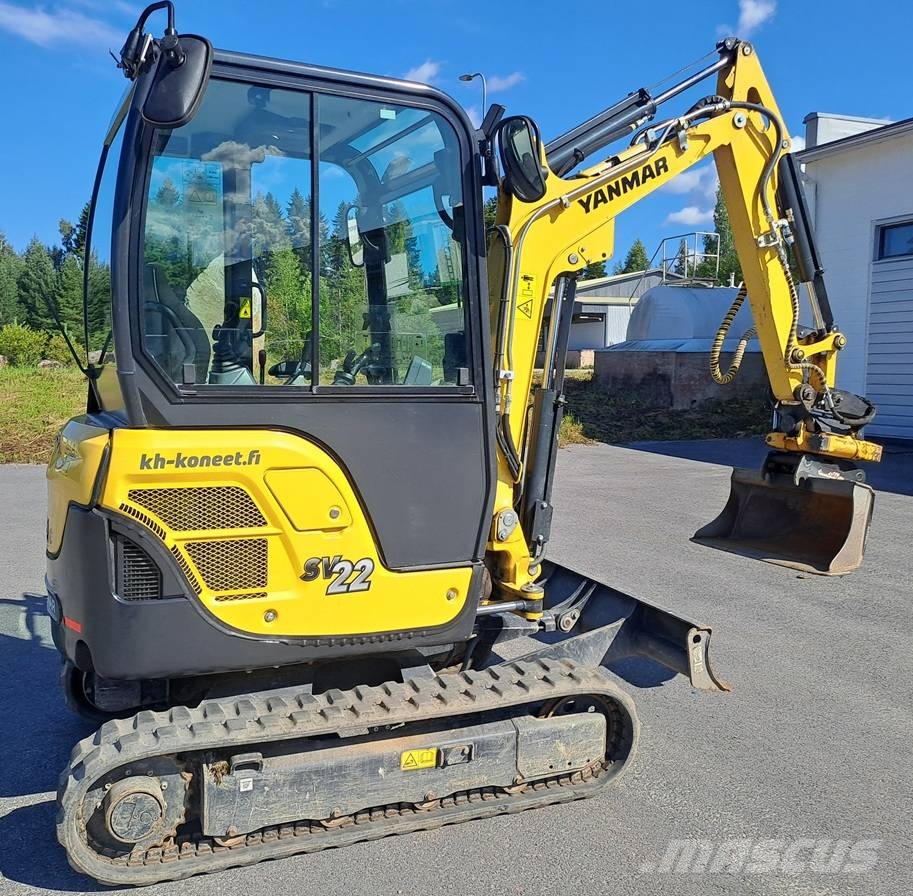 Yanmar SV 22 Miniekskavaatorid < 7 t
