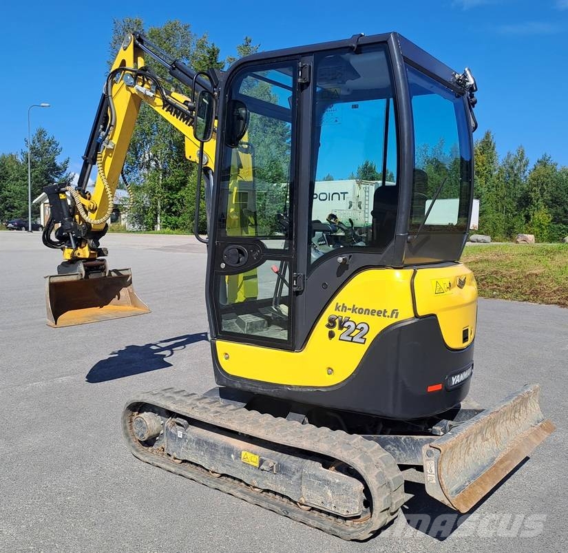 Yanmar SV 22 Miniekskavaatorid < 7 t