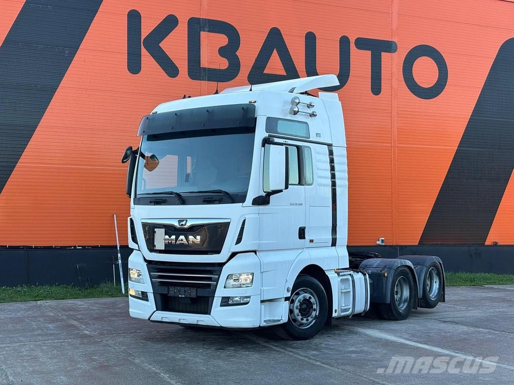 MAN TGX 28.500 6x2 XXL CAB / INTARDER / DOUBLE BOGIE وحدات الجر