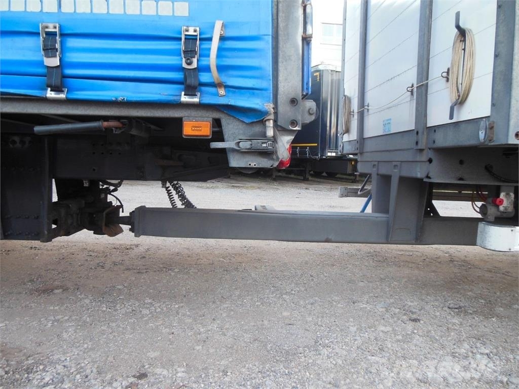 Scania R410, Retarder, Souprava 120m3 커튼사이더 트럭