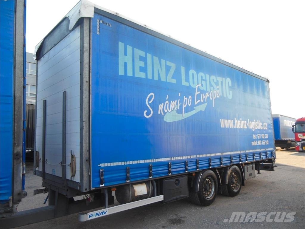 Scania R410, Retarder, Souprava 120m3 커튼사이더 트럭