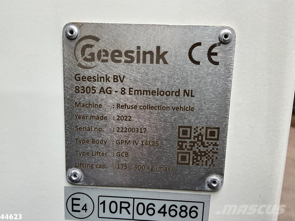 DAF FA CF 300 Euro 6 Geesink 14m³ Мусоровозы