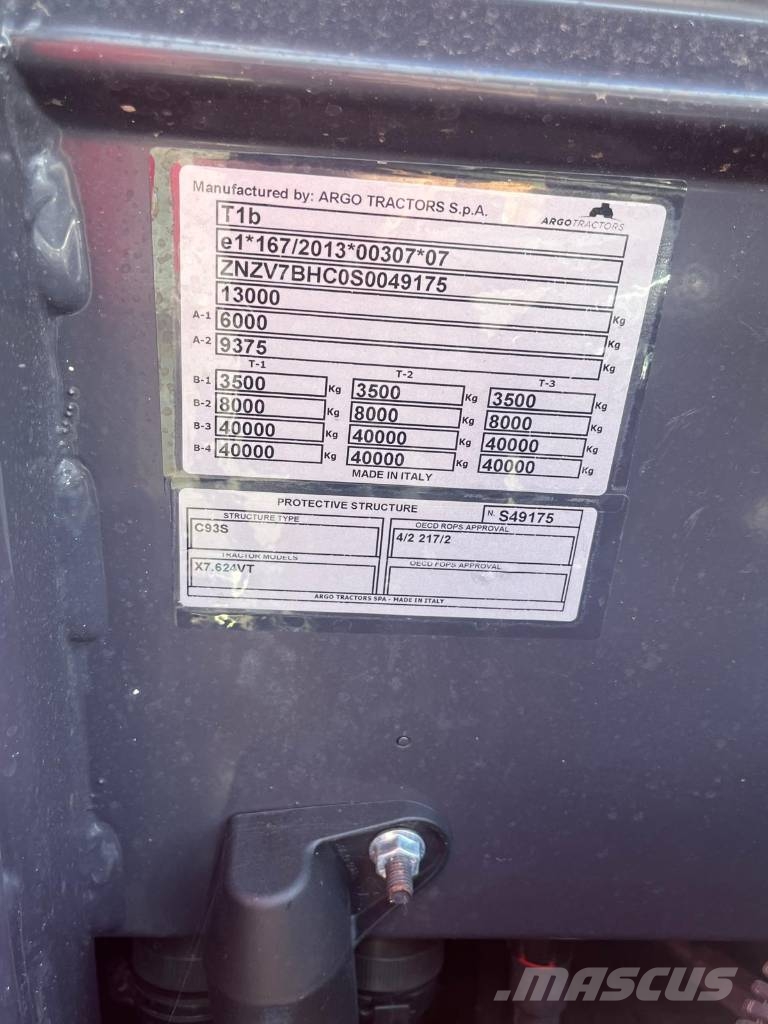 McCormick X 7.624 VT-Drive Tracteur