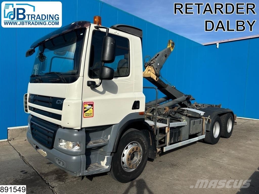 DAF CF 85 460 6x2, EURO 5, Retarder, Dalby Abrollkipper