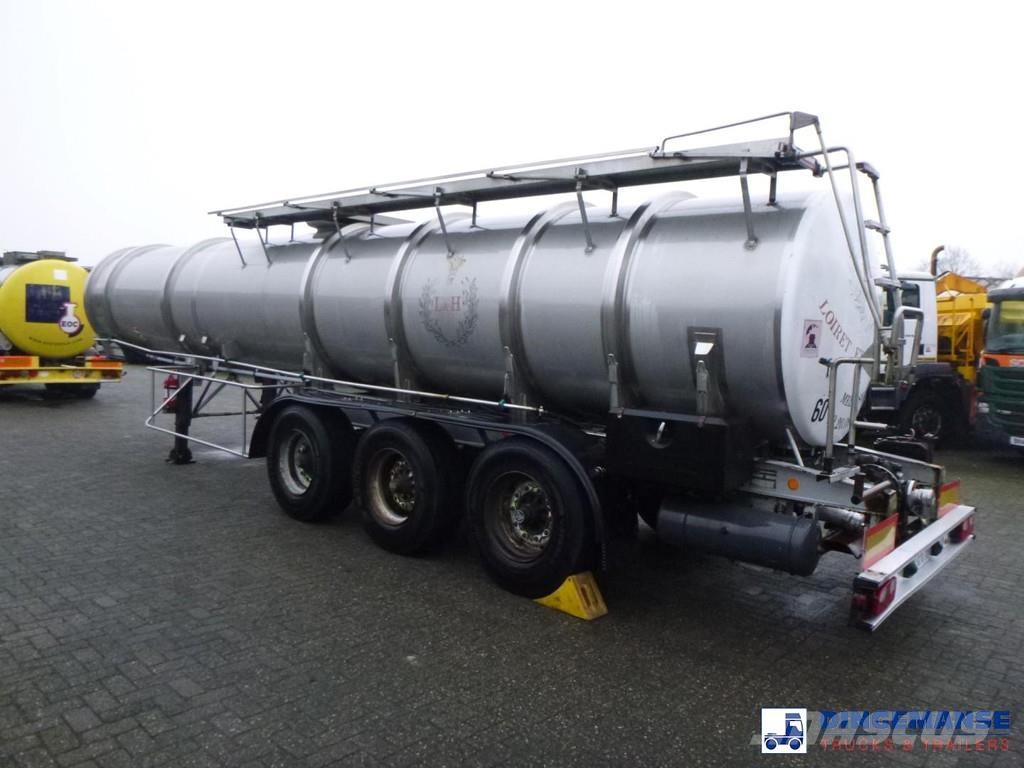 Magyar citerne inox 21.9m3 / 1 comp Напівпричепи-автоцистерни