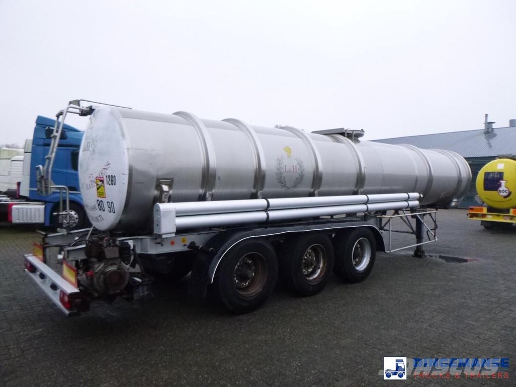 Magyar citerne inox 21.9m3 / 1 comp Напівпричепи-автоцистерни