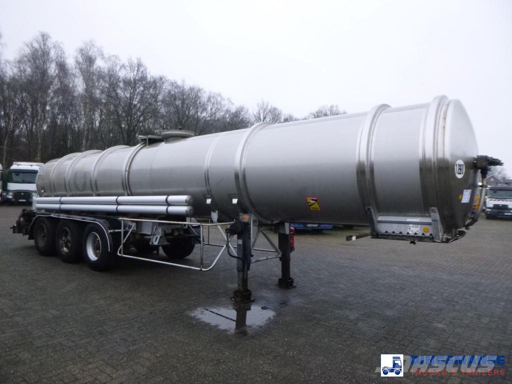 Magyar citerne inox 21.9m3 / 1 comp Напівпричепи-автоцистерни