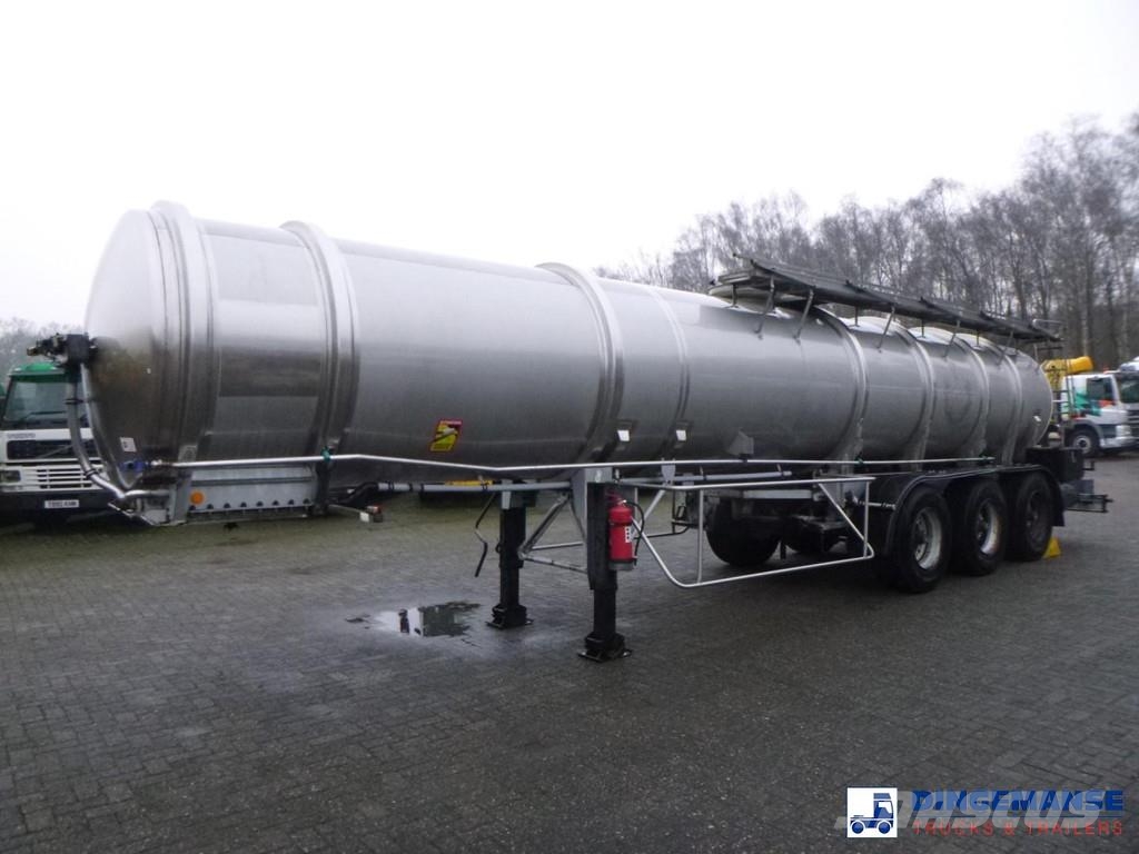 Magyar citerne inox 21.9m3 / 1 comp Напівпричепи-автоцистерни