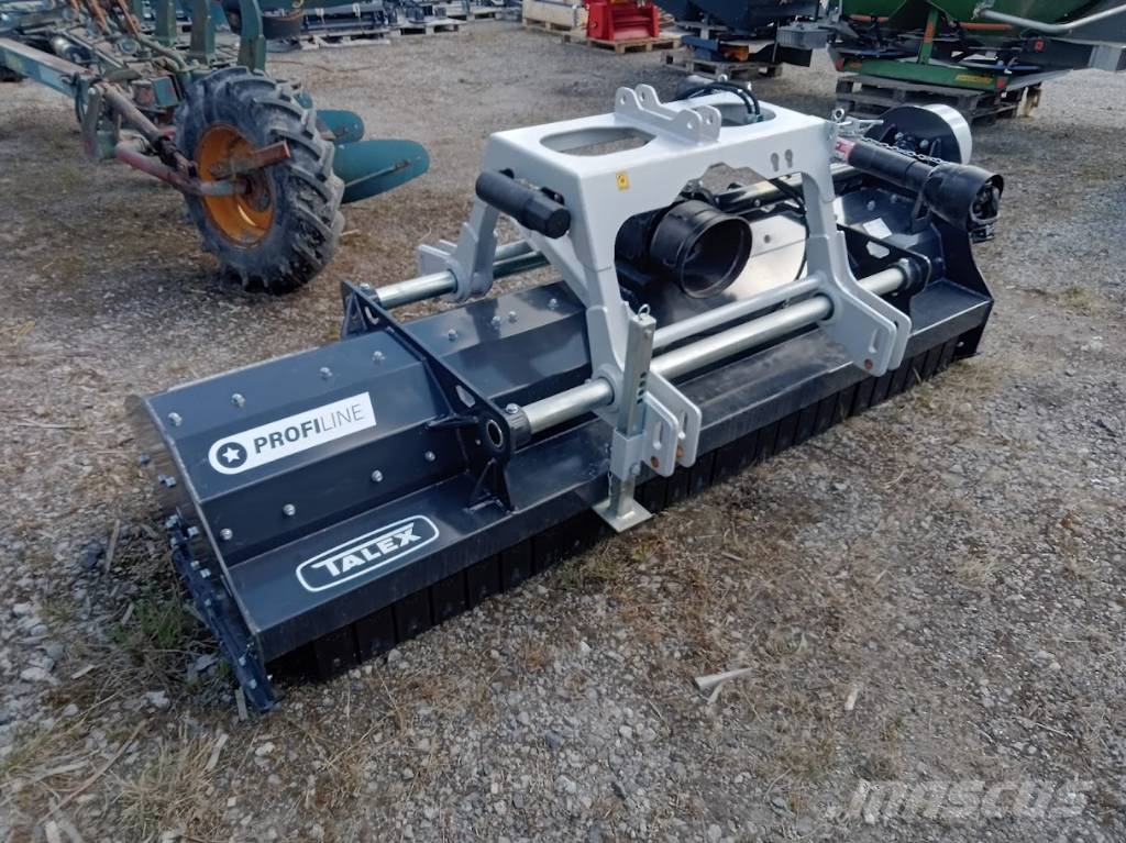 Talex Tiger 300 etu/taka murskain Beitepussere og toppkuttere